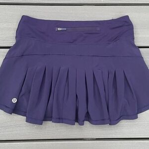 Lululemon purple tennis skirt with built-in shorts.